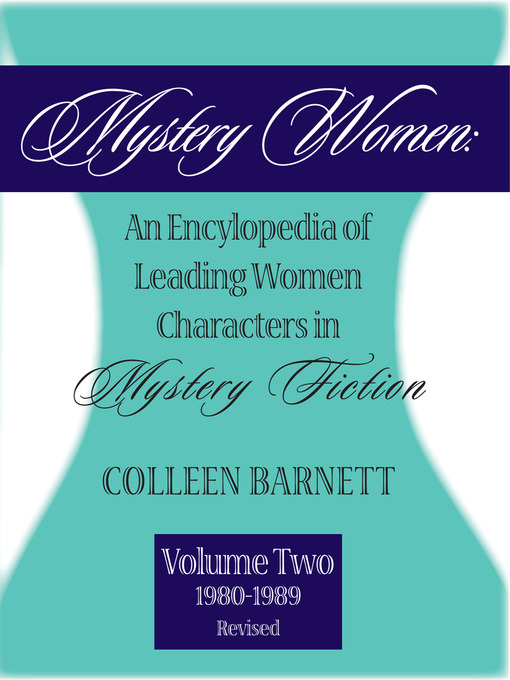 Title details for Mystery Women, Volume Two (Revised) by Colleen Barnett - Available